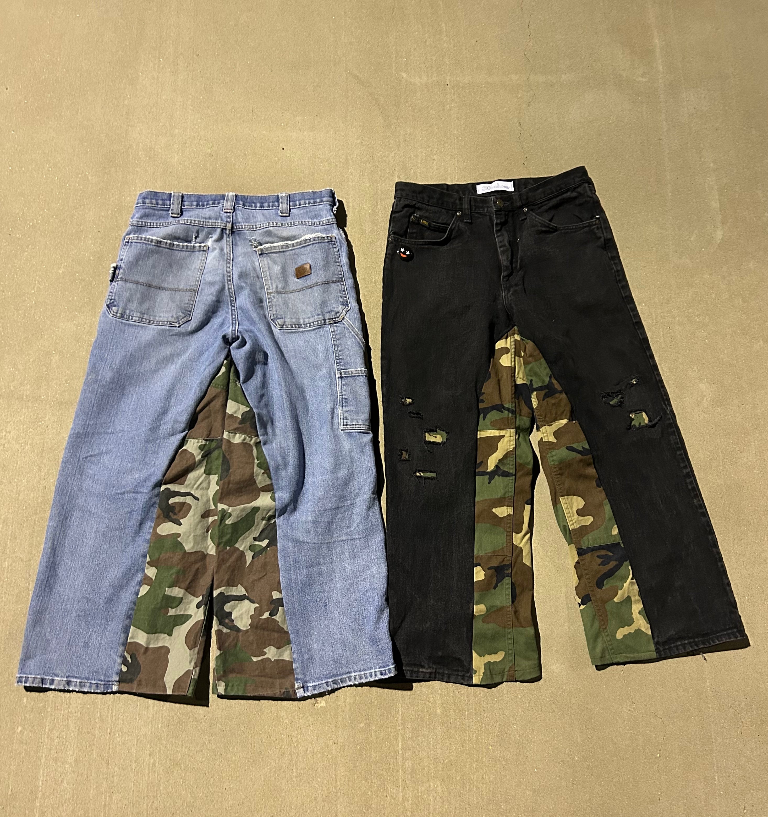 Camo jeans