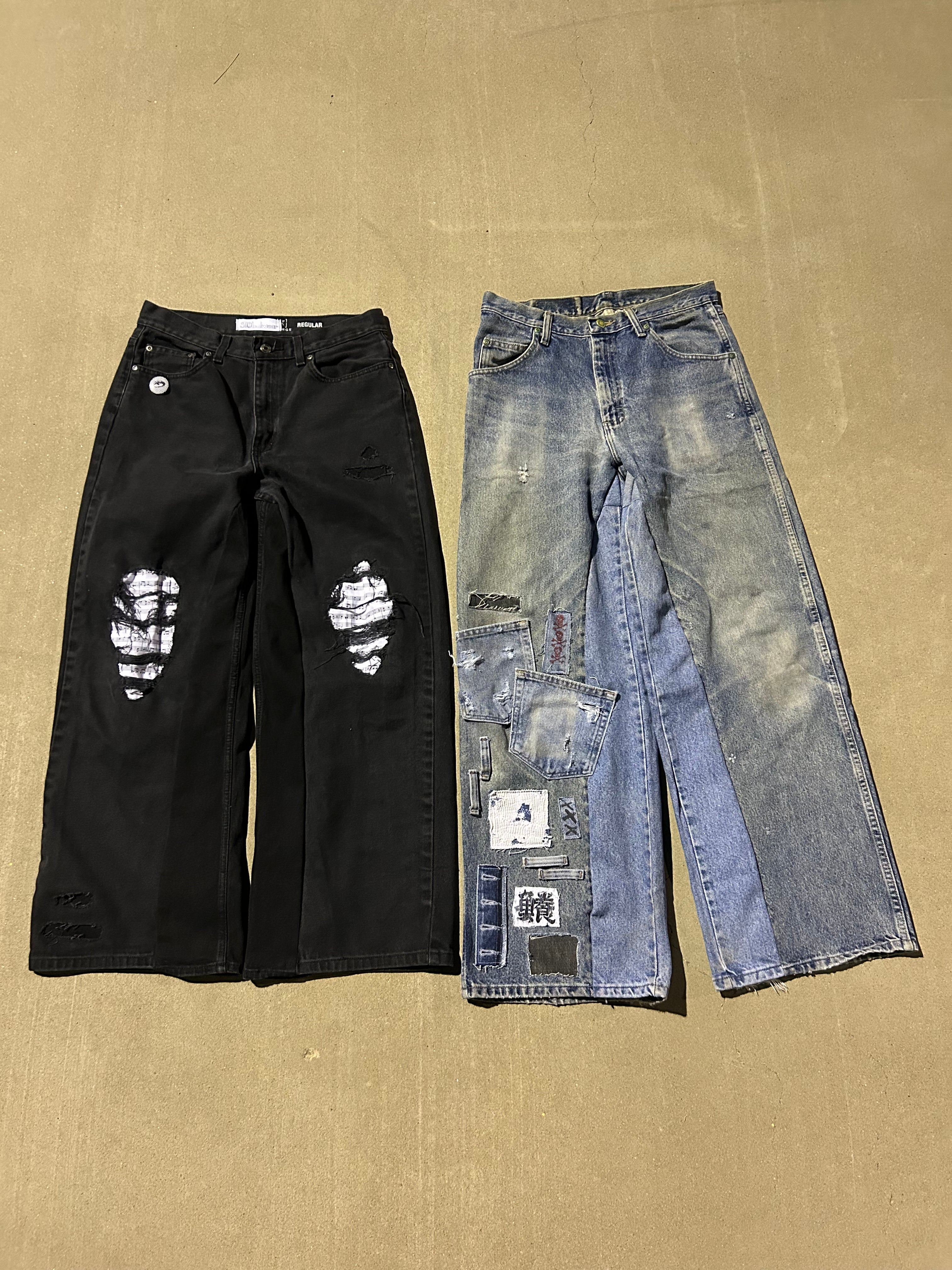 Music note and Freehand jeans