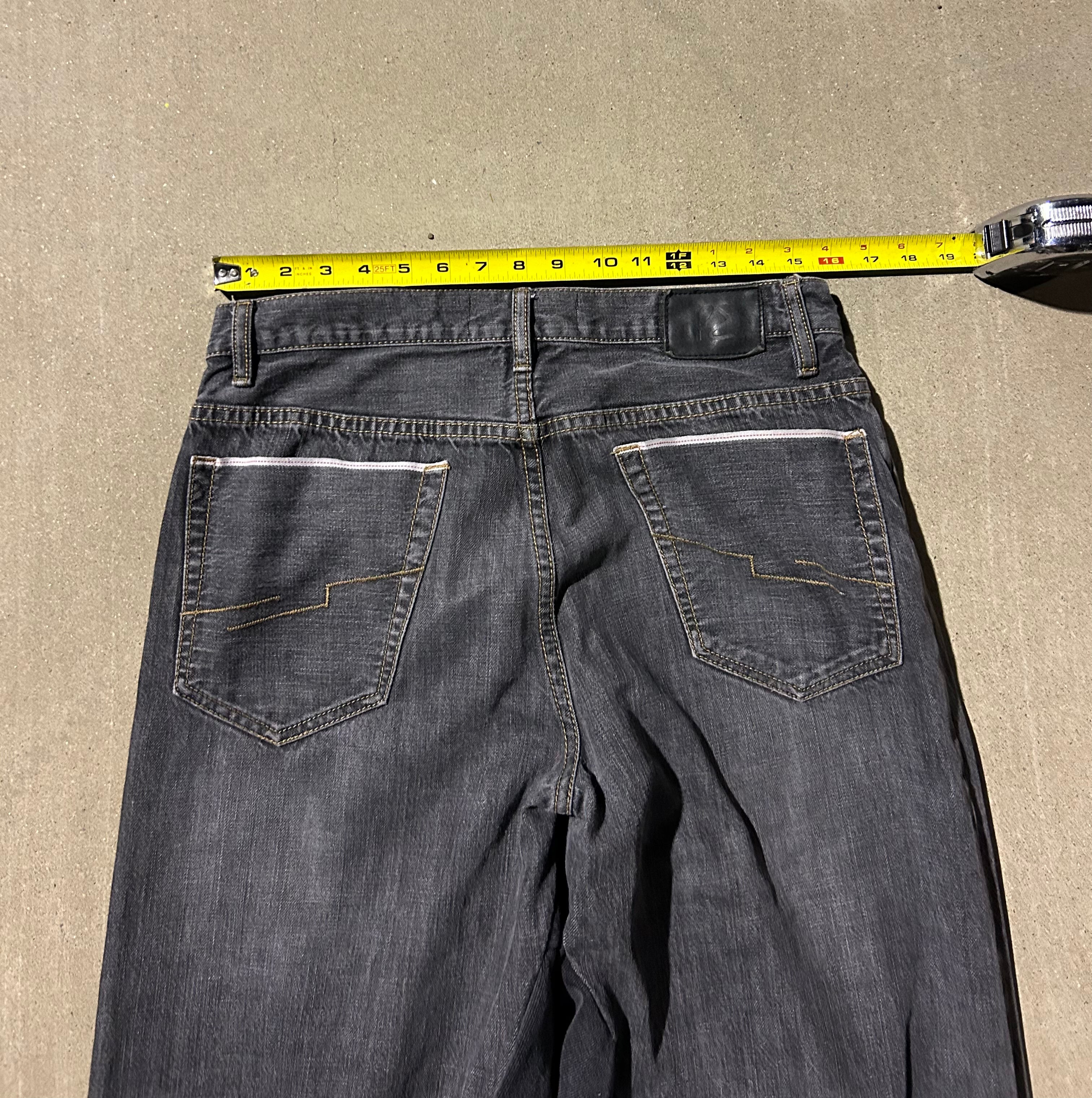 polkadot salvaged denim