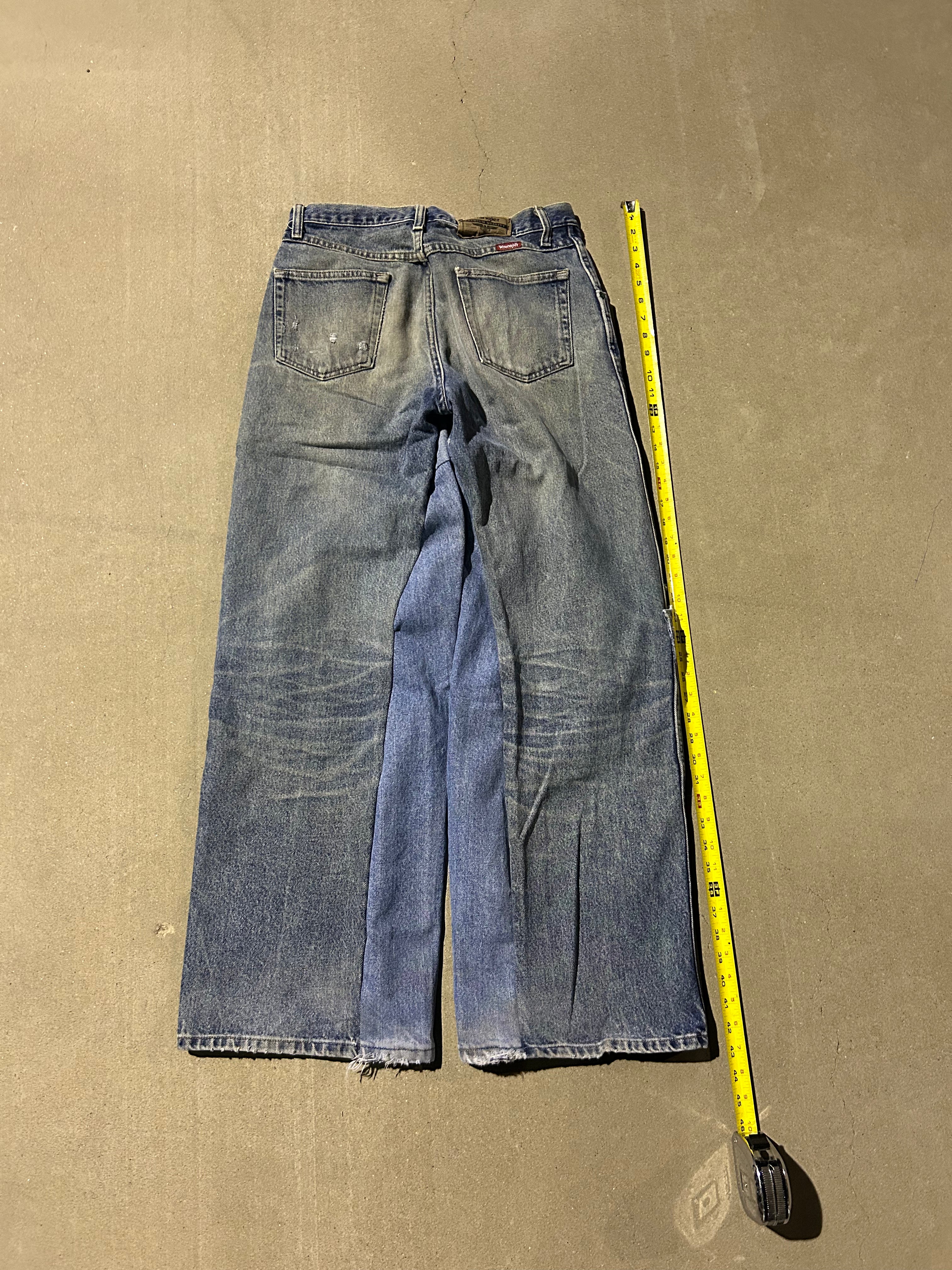 Custom freehand jeans
