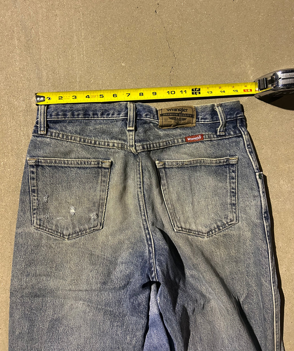 Custom freehand jeans