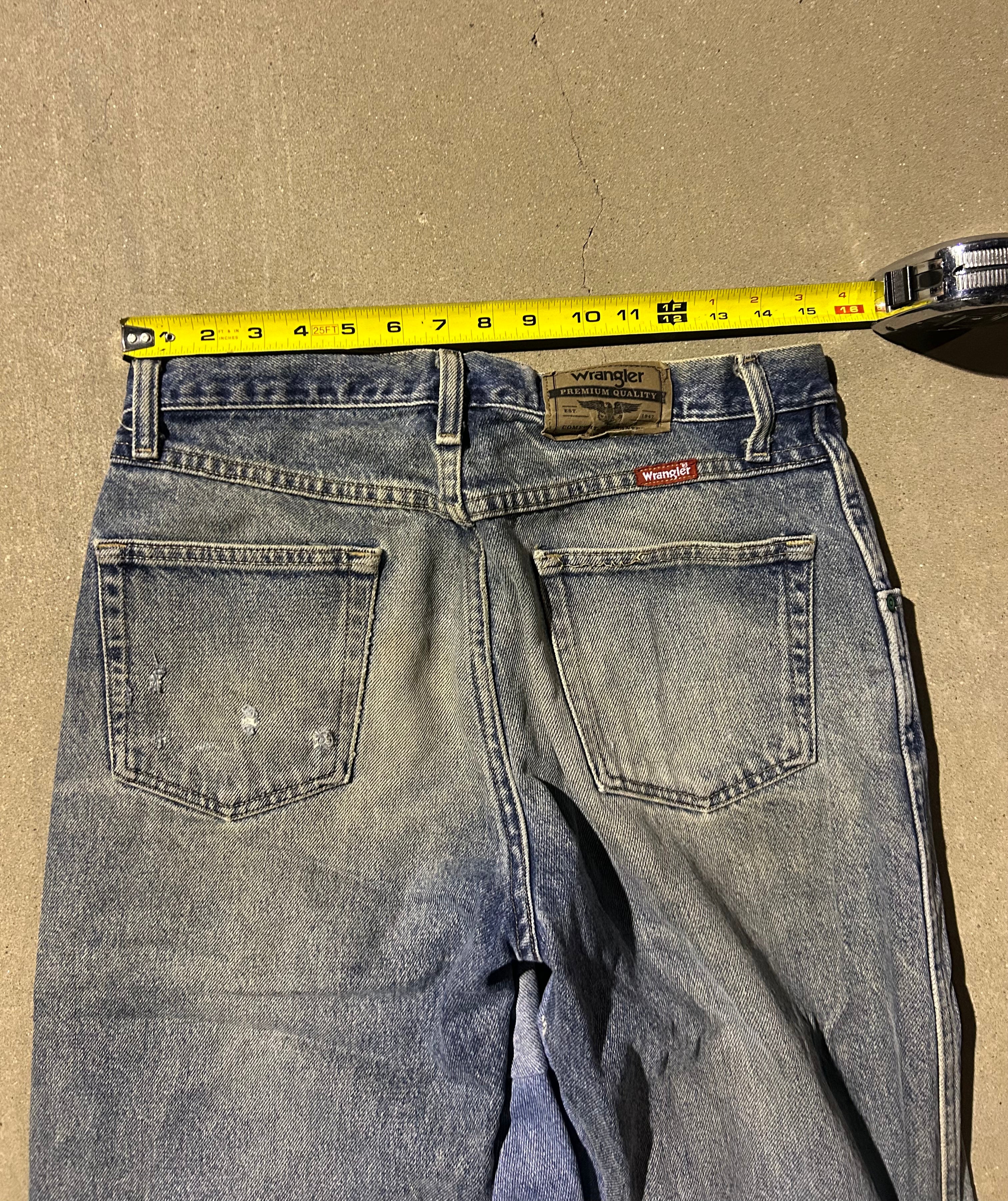 Custom freehand jeans