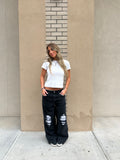 Music notes jeans