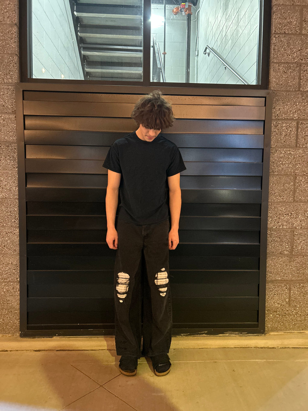 Music notes jeans